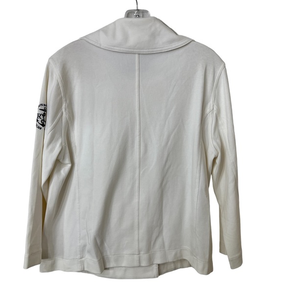 VINTAGE RALPH LAREN LADYS COTTON BUTTON UP, BLAZER SIZE LARGE BEAUTIFUL.… - Picture 4 of 9